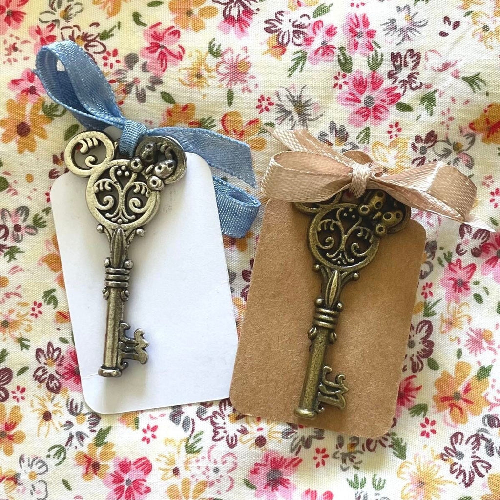 Clé disney marque-place personnalisable | Bronze ancien