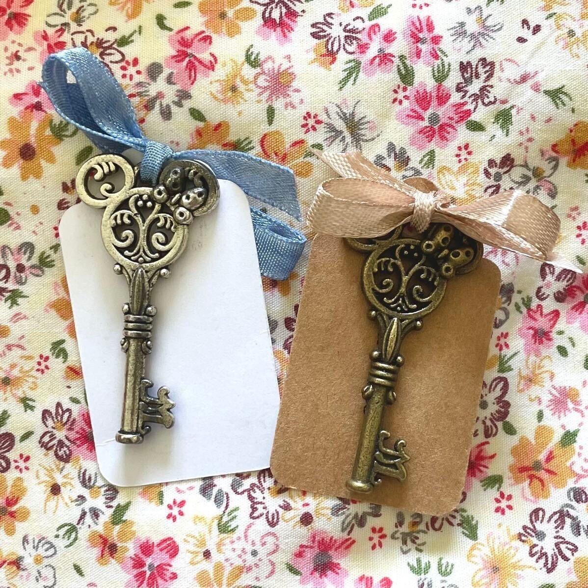 Clé disney marque-place personnalisable | Bronze ancien